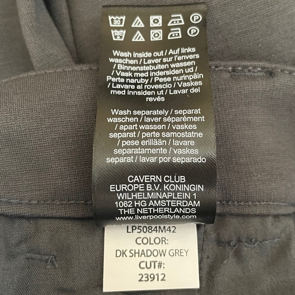 Liverpool Kelsey Straight Leg Trouser Pants 6 Petite Gray Stretch Ponte Knit NWT - Picture 12 of 12